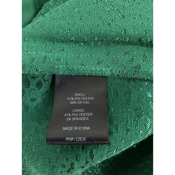 Nbd 'Donnie' Green Satin Jumpsuit Size L - Picture 5 of 5